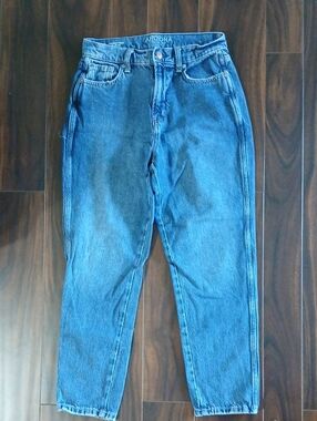Arizona Classic High-Waist Blue Denim Jeans